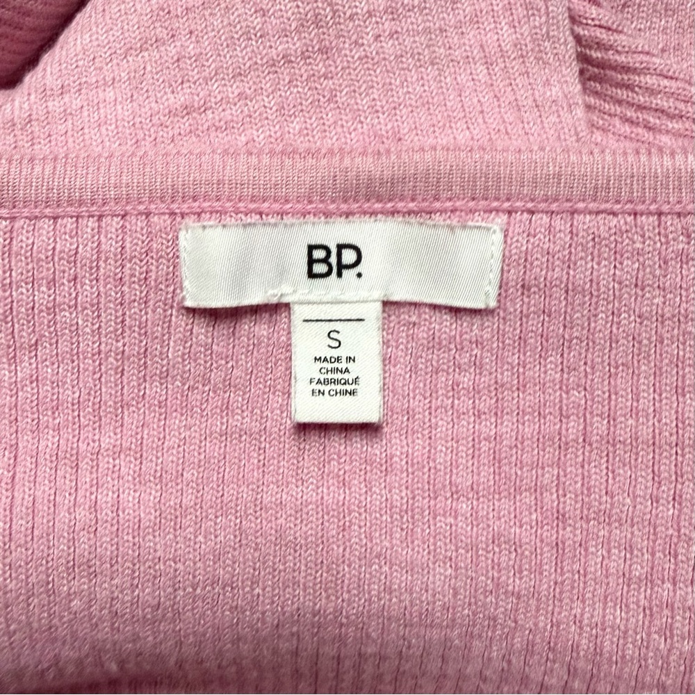 BP Nordstrom Ribbed Button Front Long Sleeve Cardigan - Picture 4 of 6